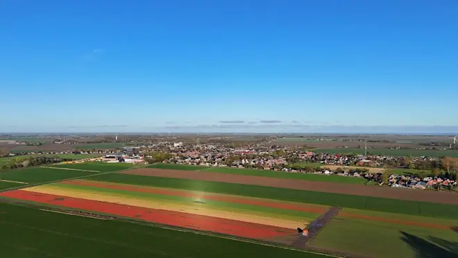 Een fraaie start van de dag in Noordoost-Groningen - Jannes Wiersema