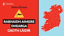 Heel Ierland heeft een code rood - Met Eireann