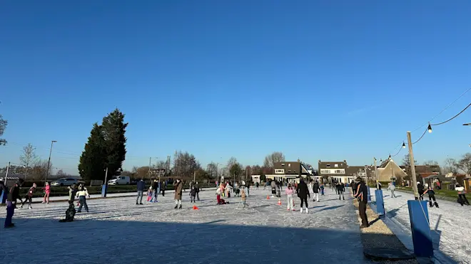 Schaatspret in Boskoop - Jolanda Bakker