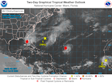 Orkaan Milton is inmiddels boven land aangekomen - National Hurricane Center