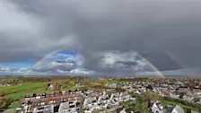 Fraaie regenboog in de buurt van Voorne aan Zee - Simone Wiersma