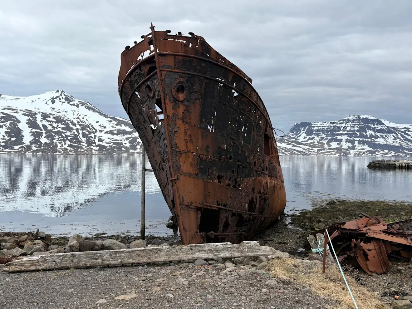 Het oude scheepswrak - Pieter Bliek