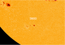 De nieuwe groep zonnevlekken - SDO / HMI