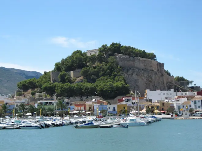 In Dénia was het onweer er gistermorgen al vroeg bij.