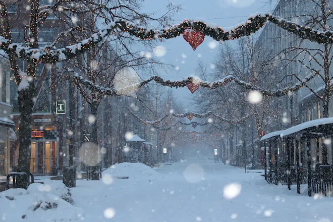 Witte Kerst in Trondheim - Wikipedia / Lee Dyer