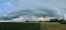 Buien ontstaan boven het warme water voor de Zeeuwse kust - Cees Simonse