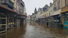 De overstroming van de Geul in Valkenburg o p 15 juli 2021 - Romaine