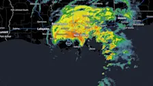 Net ten westen van New-Orleans is orkaan Francine aan land gekomen - Amerikaanse weerdienst