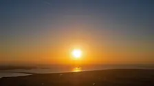 Zonsondergang aan de Noordzeekust - Simone Wiersma