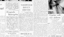 Bericht uit de Telegraaf van 11 juni 1956 - Delpher