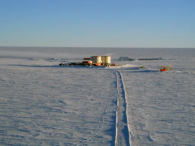 Een deel van het Concordia station - Stephen Hudson