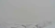 Zware sneeuwval vanochtend in Zermatt - webcam