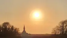De zon gaat onder op Texel - Jannine Sanders - Kroeze