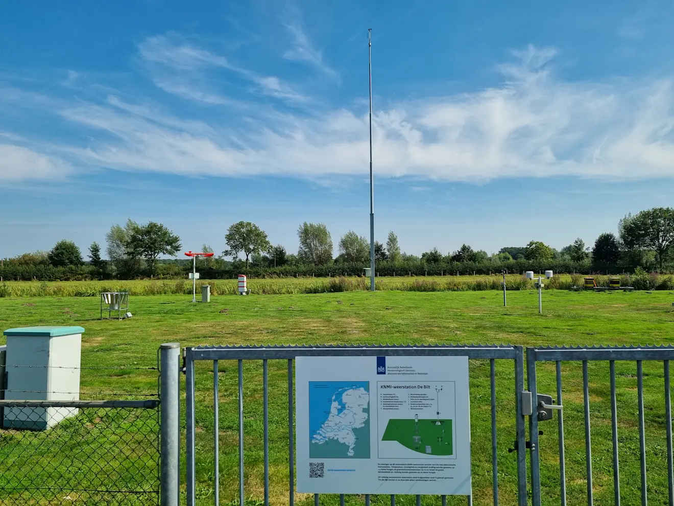 Het meetveld in De Bilt, foto ter illustratie - Arjan Kramer