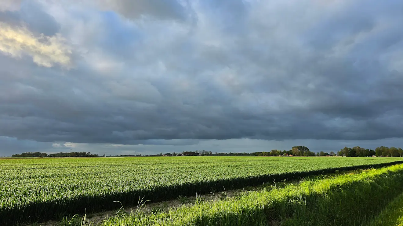 Contrasten in de lucht - Jannes Wiersema