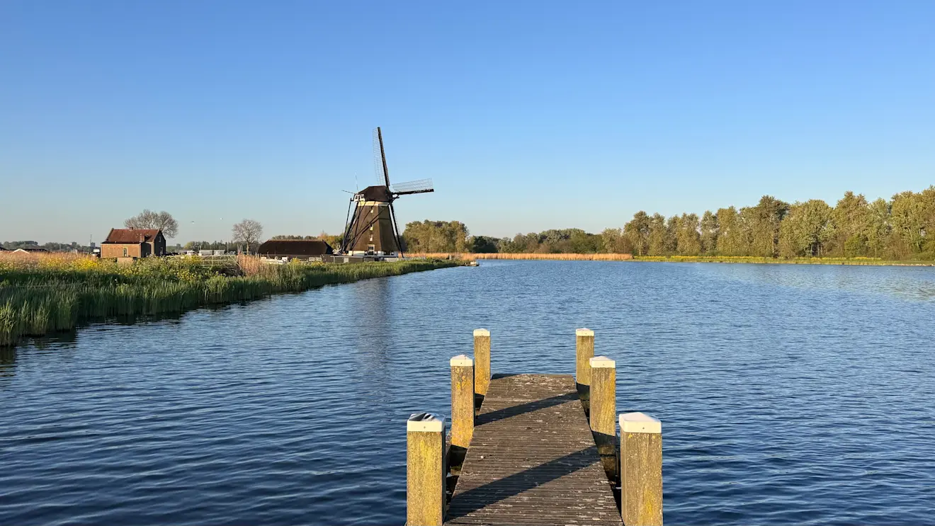 Geen wolkje aan de lucht, lage dauwpunten en een windje. Ideale omstandigheden om het snel droger te laten worden - Jolanda Bakker