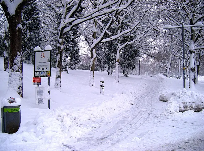 Sneeuw in Wenen - Janos Korom