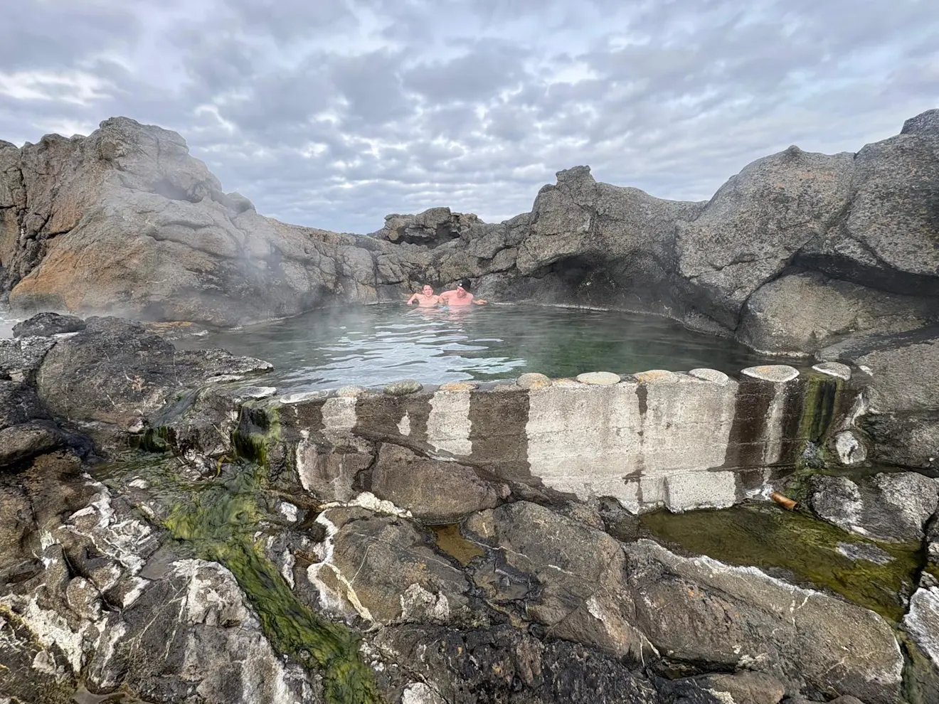 Het geothermische zwembadje - Pieter Bliek