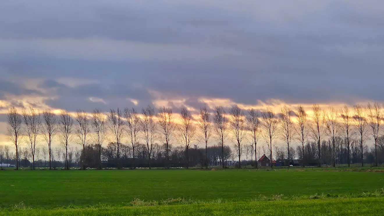 Het is de komende dagen wisselvallig en geregeld onstuimig weer - Nely van Frankenhuyzen