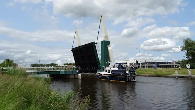 Varen op de Friese wateren - Albert Thibaudier