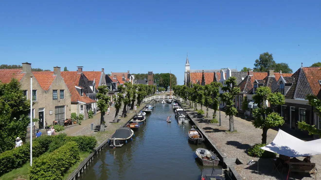 Zonnig en warm in Sloten - Albert Thibaudier