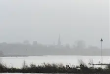Mist bij Culemborg - Cynthia van Leusden