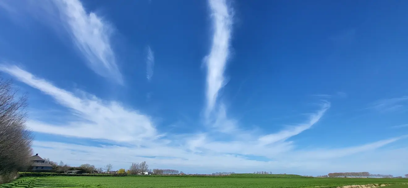 In Zeeuws-Vlaanderen scheen de zon dinsdag al volop - Mark Wolvenne