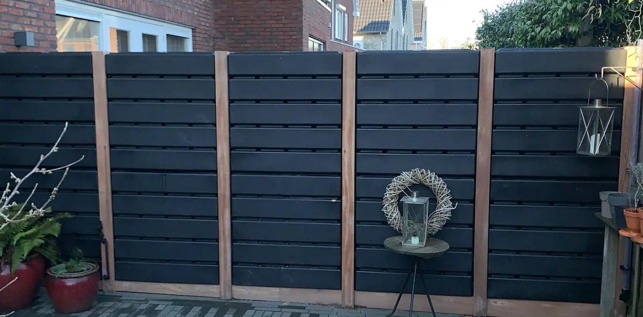 De regenwaterschutting van Rainwinner - foto van de site van Rainwinner