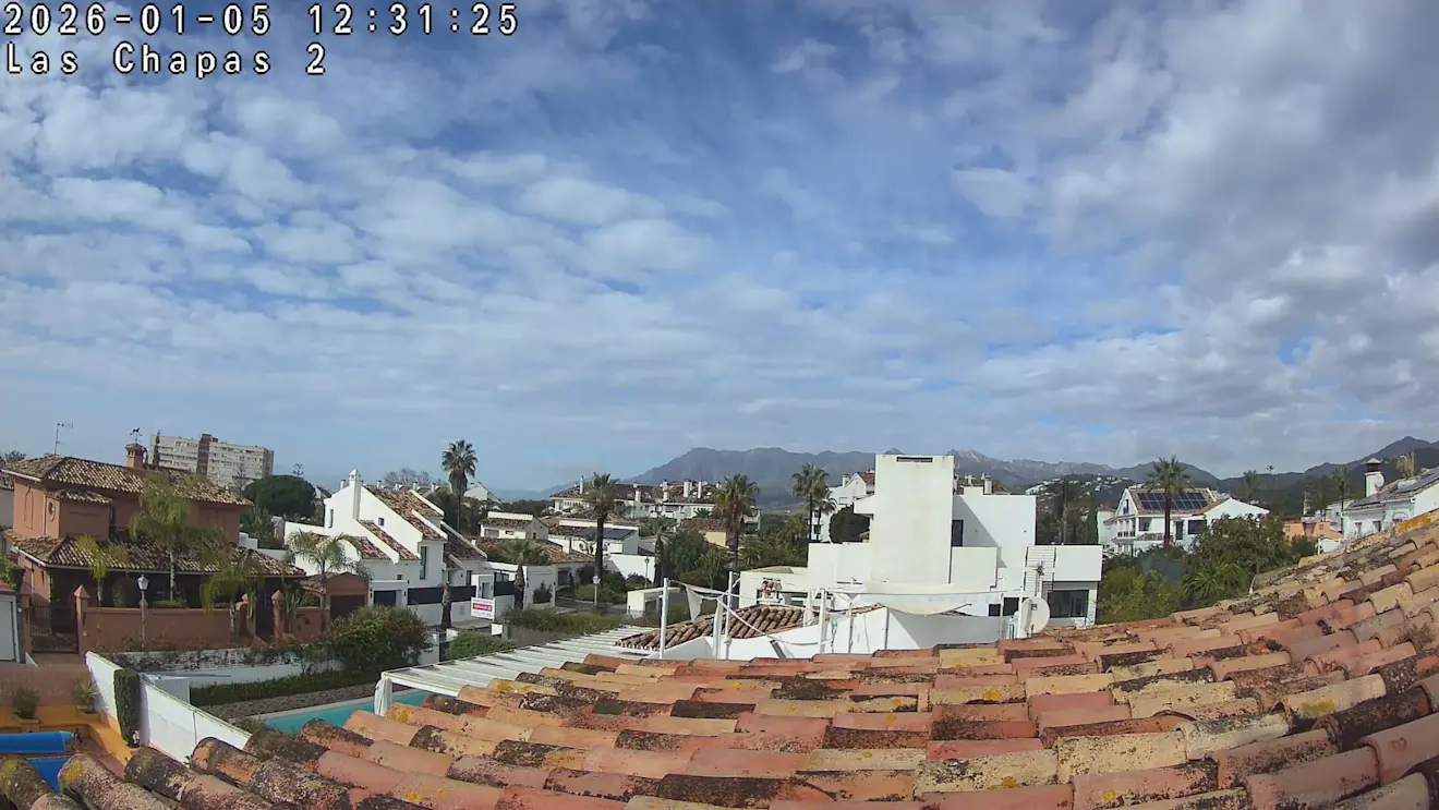 Vandaag schijn aan de Costa del Sol weer de zon - webcam