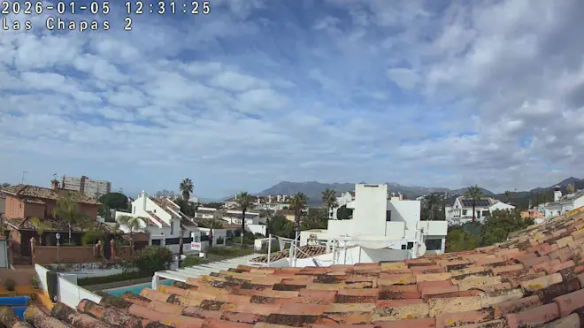 Vandaag schijn aan de Costa del Sol weer de zon - webcam