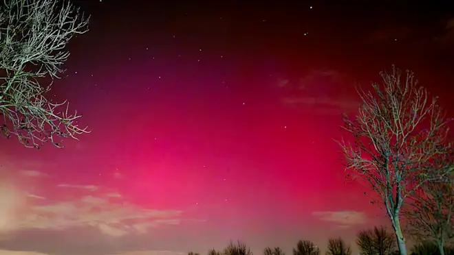 Gisteravond en de afgelopen nacht was opnieuw op veel plaatsen het noorderlicht te zien - Nely van Frankenhuyzen,
