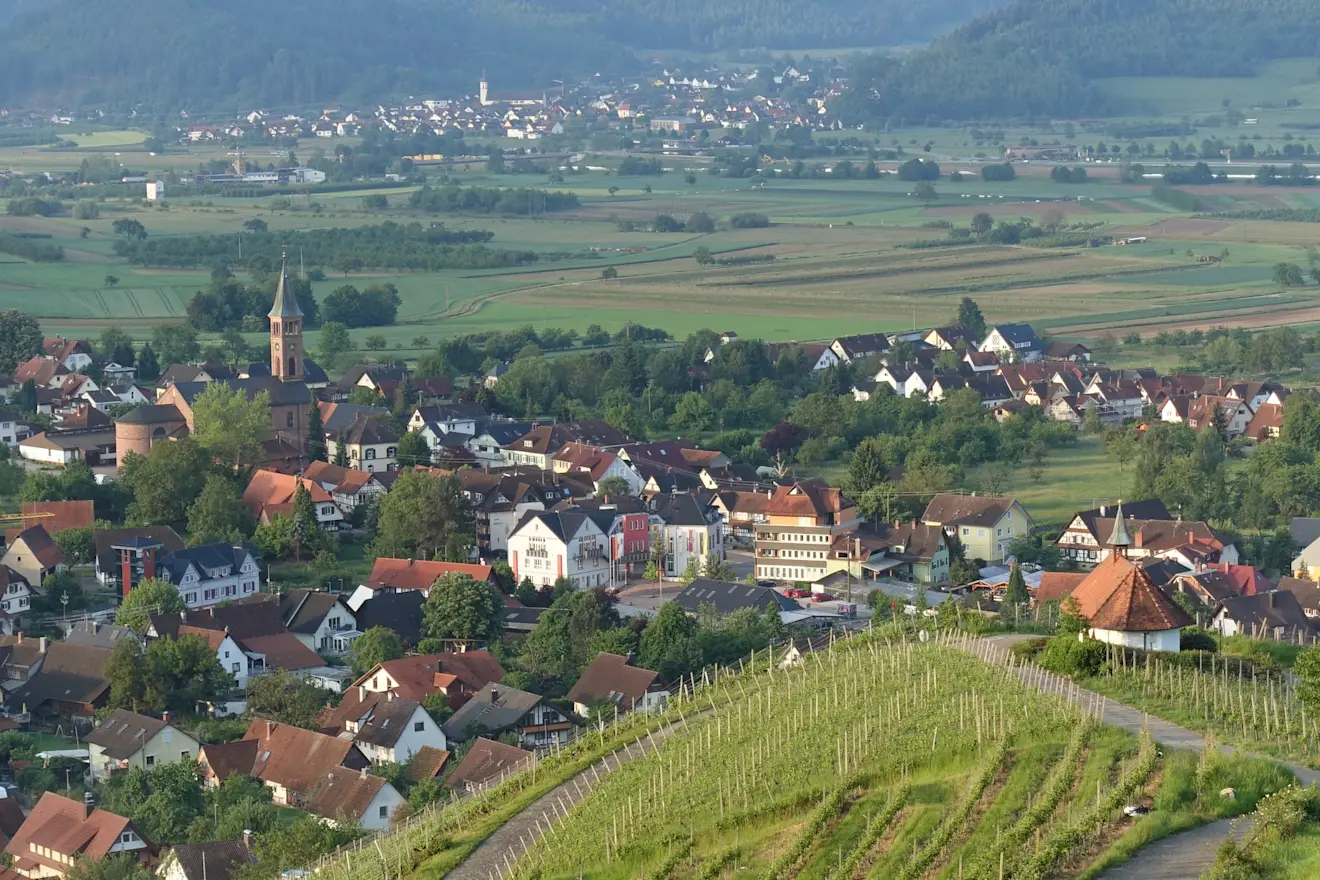 In Ohlsbach aan de rand van het Zwarte Woud werd het gisteren afgerond 19 graden - Bodo Kubrak