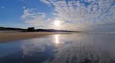Na de wolken kwam er toch nog een beetje zon - Ed van Pelt