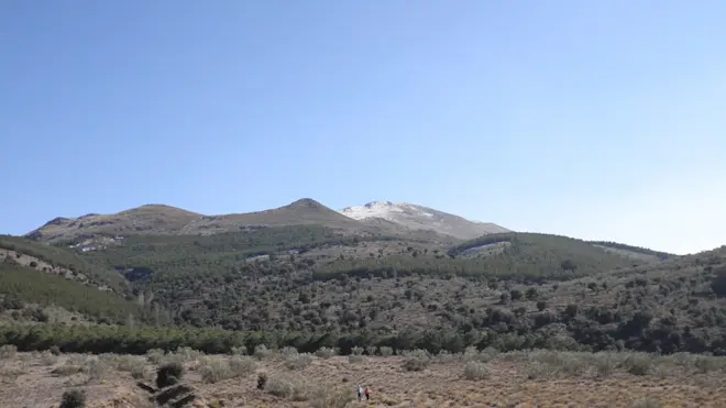 In de droge Sierra de los Filabres, ten noorden van de stad Almeria, is de afgelopen nacht veel regen gevallen - Wikipedia