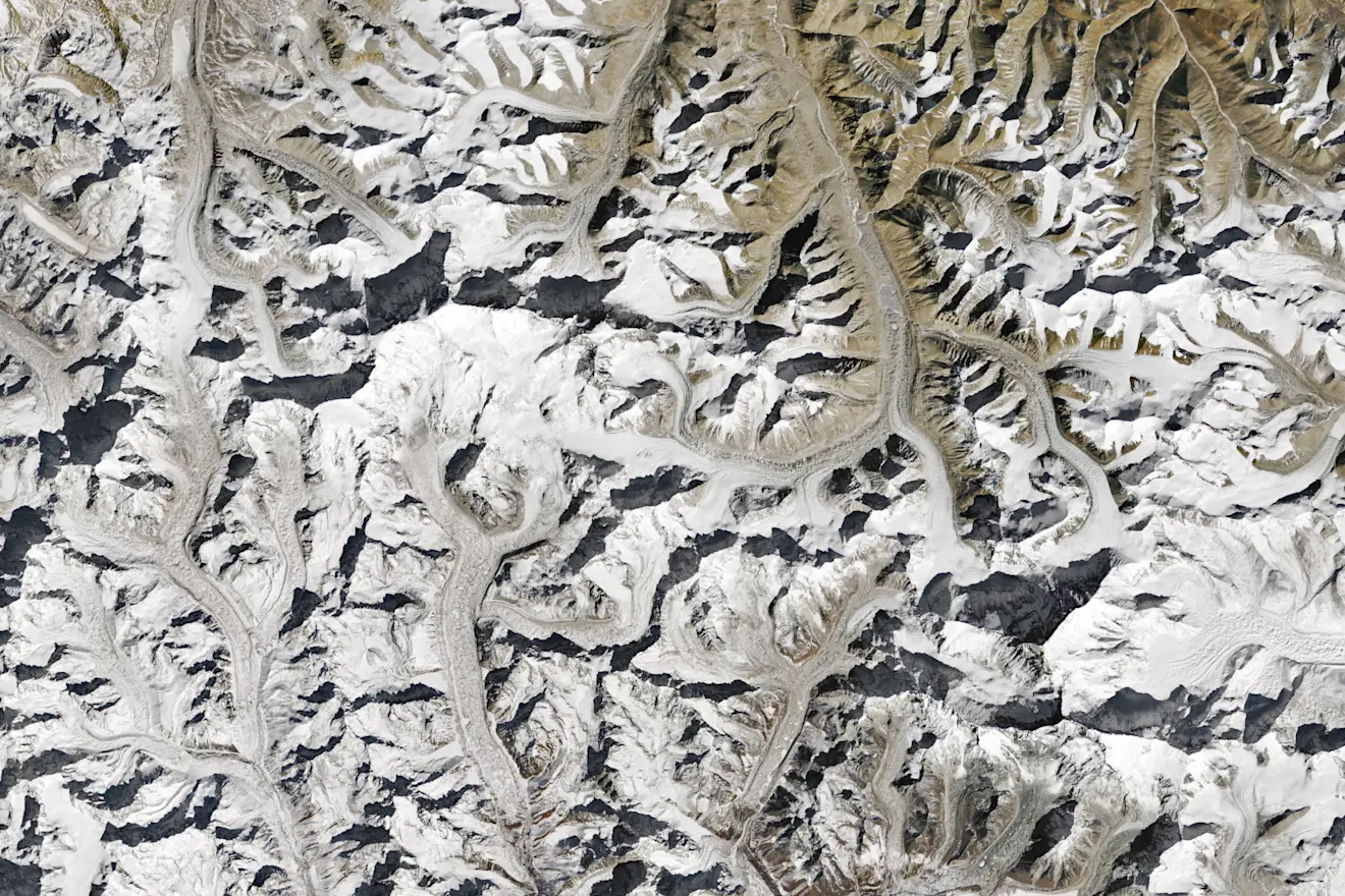 De satellietfoto van 28 januari 2022 - NASA Earth Observatory