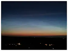 Lichtende nachtwolken, hoog in de atmosfeer en gefotografeerd vanuit Vaals - Carlos Sour