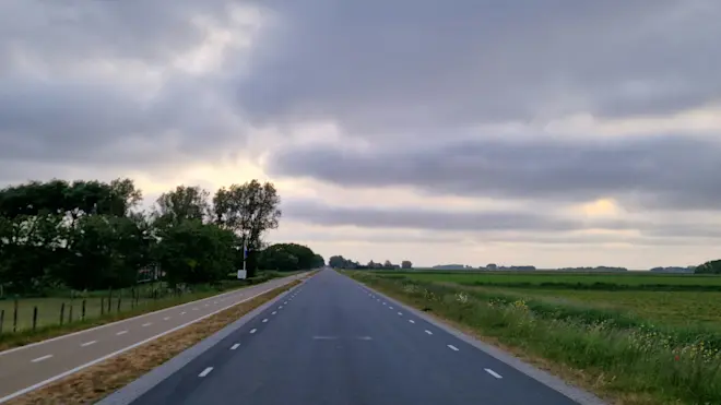 Een bewolkte start op Texel - Frans Alderse Baas