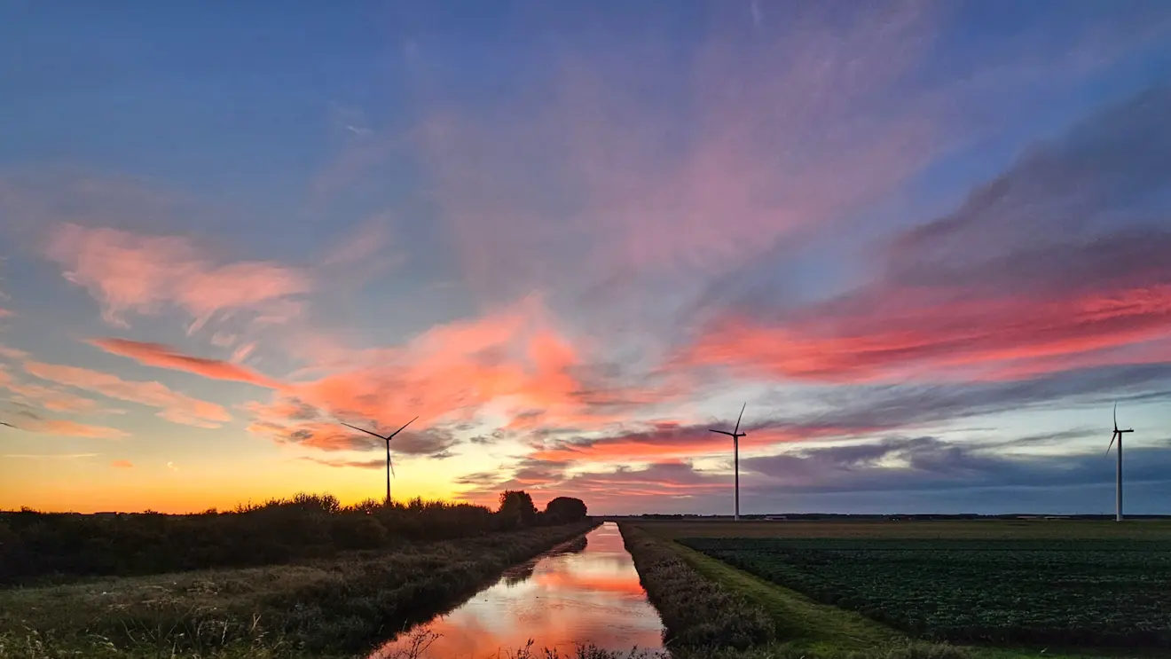 Zonsopkomst in de buurt van Dronten - Jannine Sanders