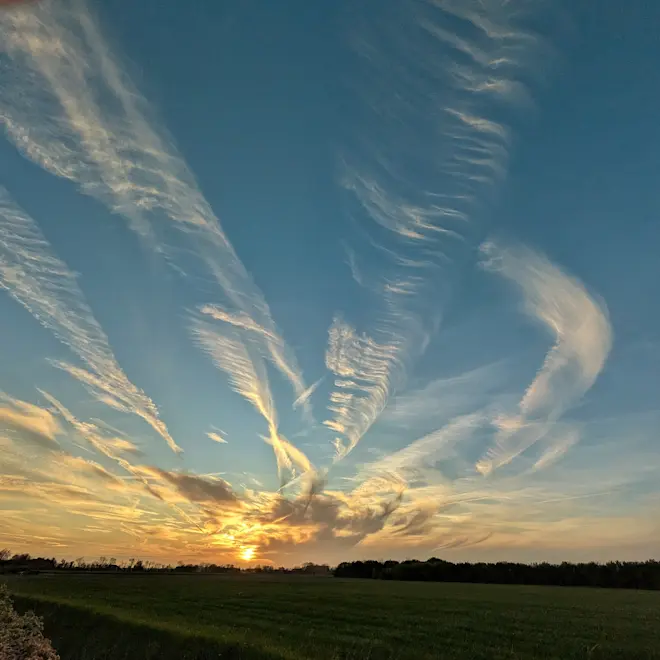 Zonsondergang in Aagtekerke - Cees Simonse